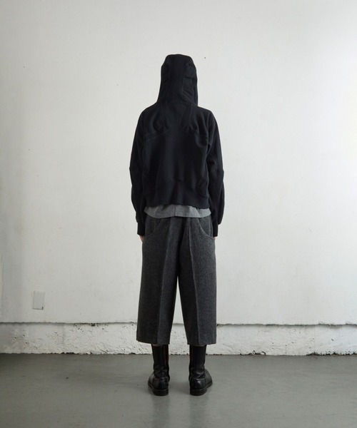 NVRFRGT ジップパーカー NVRFRGT - 【24AW】パネルデザイン ジップアップ パーカー