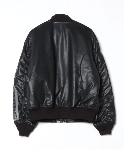 A BATHING APE（アベイシングエイプ）の「SHARK  BOMBER JACKET（ミリタリージャケット・メンズ・ブラック・X-LARGE/XX-LARGE/MEDIUM/SMALL/LARGE）」の8枚目の写真