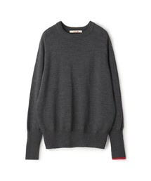 【aoi】 BACCA バッカ ウールニット S グレー トゥモローランド BACCA｜バッカのニット/セーター通販 - ZOZOTOWN