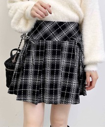 INGNI | チェック柄ボックスプリーツリボンスカパン(スカート)
