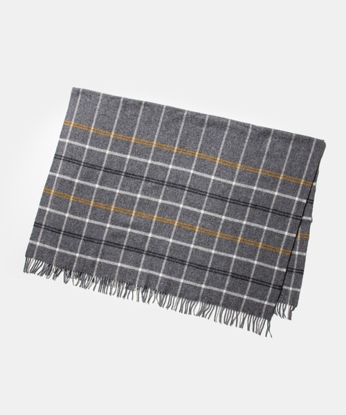 KLIPPAN(クリッパン)の「KLIPPAN Tartan THROWS クリッパン タータン スローケット(ブランケット・レディース・ダークグレー・FREE)」の1枚目の写真