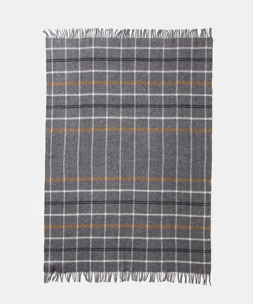 KLIPPAN(クリッパン)の「KLIPPAN Tartan THROWS クリッパン タータン スローケット(ブランケット・レディース・ダークグレー・FREE)」の2枚目の写真