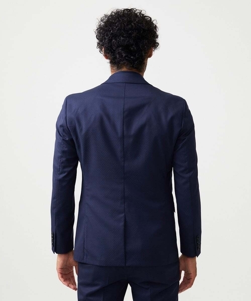 MICHEL KLEIN HOMME (ミッシェルクランオム)の「【セットアップ】テーラードジャケット(テーラードジャケット・メンズ・ネイビー・MEDIUM/LARGE/X-LARGE)」の5枚目の写真