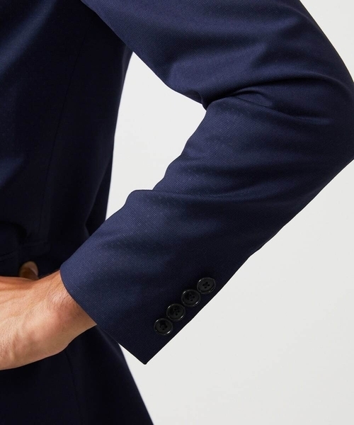 MICHEL KLEIN HOMME (ミッシェルクランオム)の「【セットアップ】テーラードジャケット(テーラードジャケット・メンズ・ネイビー・MEDIUM/LARGE/X-LARGE)」の7枚目の写真
