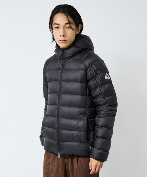 Pyrenex（ピレネックス）の「【PYRENEX / ピレネックス】HMY026/ARIAL HOODED/アリアル フーデッド（ダウンジャケット/コート・メンズ・ブラック/カーキ/ブルー・S/XL/L/M）」の2枚目の写真