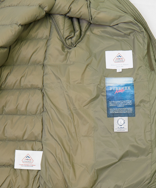 Pyrenex（ピレネックス）の「【PYRENEX / ピレネックス】HMY026/ARIAL HOODED/アリアル フーデッド（ダウンジャケット/コート・メンズ・ブラック/カーキ/ブルー・S/XL/L/M）」の20枚目の写真
