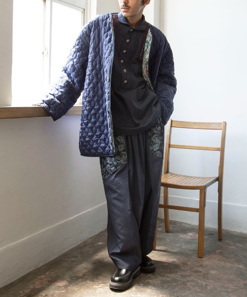 チャイハネ（チャイハネ）の「【チャイハネ】イキライドMEN'Sジャケット（その他アウター・メンズ・キャメル/ネイビー・FREE）」の5枚目の写真