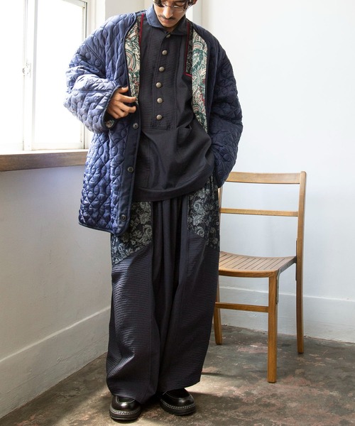 チャイハネ（チャイハネ）の「【チャイハネ】イキライドMEN'Sジャケット（その他アウター・メンズ・キャメル/ネイビー・FREE）」の6枚目の写真