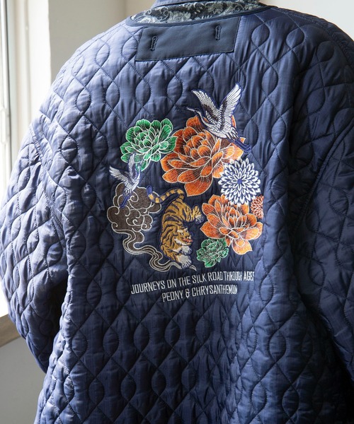 チャイハネ（チャイハネ）の「【チャイハネ】イキライドMEN'Sジャケット（その他アウター・メンズ・キャメル/ネイビー・FREE）」の8枚目の写真