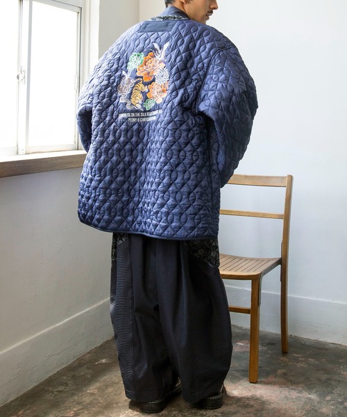 チャイハネ（チャイハネ）の「【チャイハネ】イキライドMEN'Sジャケット（その他アウター・メンズ・キャメル/ネイビー・FREE）」の10枚目の写真