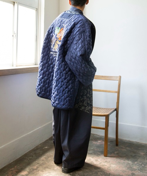 チャイハネ（チャイハネ）の「【チャイハネ】イキライドMEN'Sジャケット（その他アウター・メンズ・キャメル/ネイビー・FREE）」の11枚目の写真