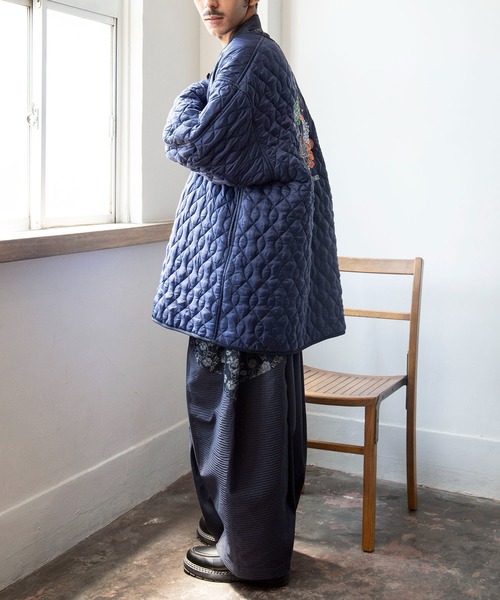 チャイハネ（チャイハネ）の「【チャイハネ】イキライドMEN'Sジャケット（その他アウター・メンズ・キャメル/ネイビー・FREE）」の12枚目の写真