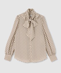 アルアバイル　ルルウィルビー デシンドットフレアスリーブブラウス LOULOU WILLOUGHBY】◇ デシンドットフレアスリーブブラウス