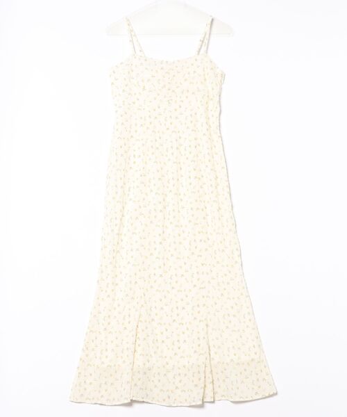 archives（アルシーヴ）の「シアーリブニットカーディガン×花柄キャミワンピースＳＥＴ（ワンピース・レディース・アイボリー/ブラック・MEDIUM）」の21枚目の写真