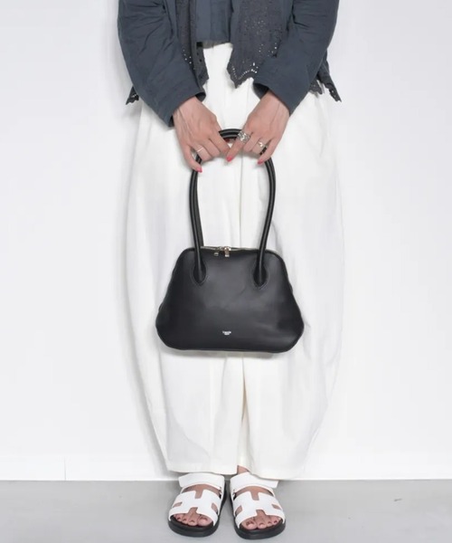 blancle(ブランクレ)の「blancle SMOOTH WARP BOSTON(ハンドバッグ・レディース・タン/ピンク/ブラック・FREE)」の14枚目の写真