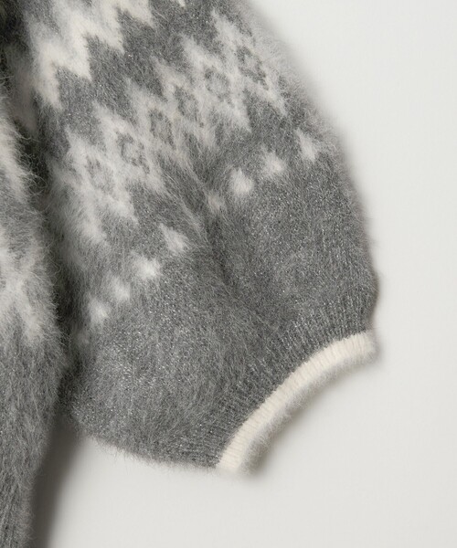 なおぴん ユナイテッドアローズ ジャガード長袖セーター未使用タグ付き なおぴん様専用 ユナイテッドアローズ ジャガード長袖セーター未使用