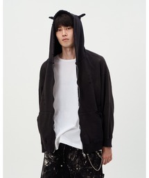 DEVIL EAR DAMAGE HOODIE