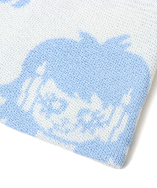 atmos pink（アトモスピンク）の「Akanen x atmos pink Who’s That Beanie / アカネン アトモス ピンク フーズ ザット ビーニー 【SP】（ニットキャップ/ビーニー・レディース・オフホワイト/ブラック・FREE）」の7枚目の写真