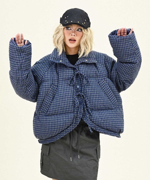 今期新作ENFOLD ジップアップジャケット THICKEN BOX－JACKET（300HS230－2660