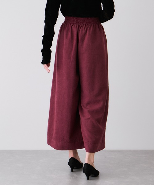 Jayro(ジャイロ)の「ピーチワッシャーガウチョパンツ(その他パンツ・レディース・ブラック/ワイン/グレー/ダークブラウン・M)」の8枚目の写真