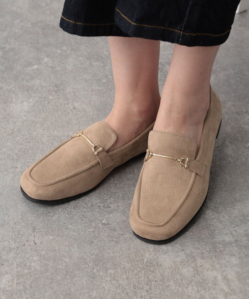 FOUND GOOD（ファウンドグッド）の「アッタカローファー（ローファー・レディース・ブラック/ベージュ/グレー系5・M/L/XL/S）」の3枚目の写真