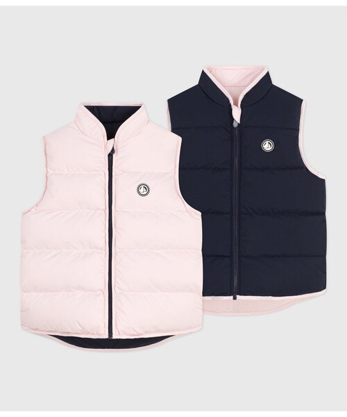 リバーシブルベスト（ベスト）｜PETIT BATEAU（プチバトー）の 