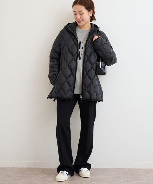 新品 ジャーナルスタンダードレリューム　別注TAION フードダウンコート 別注【TAION / タイオン】 フードダウンコート（ダウンジャケット