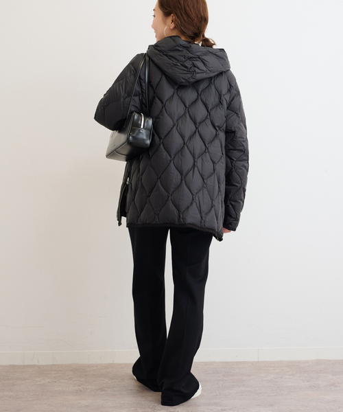 別注【TAION / タイオン】 フードダウンコート（ダウンジャケット