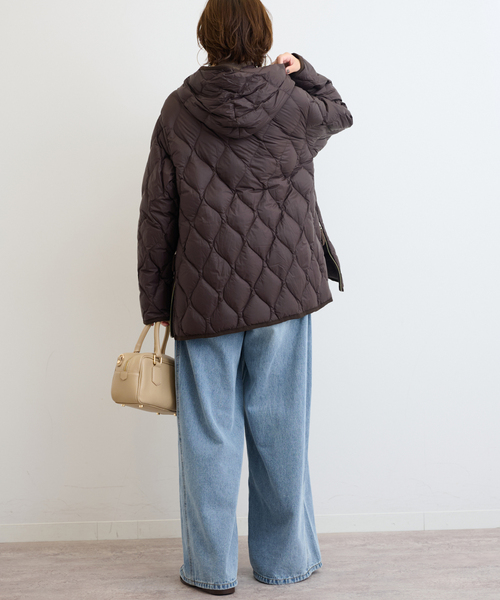 別注【TAION / タイオン】 フードダウンコート（ダウンジャケット