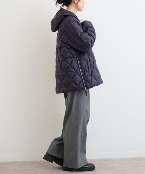 別注【TAION / タイオン】 フードダウンコート（ダウンジャケット