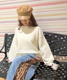 LETee（レティー）の「ニットプルオーバー/ボートネック（ニット/セーター）」