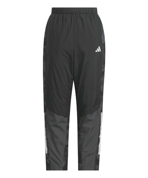 adidas(アディダス)の「アディダス adidas カモ柄 レギュラーフィット ウーブンパンツ(その他パンツ・キッズ・ブラック・130cm/140cm/150cm/160cm)」の1枚目の写真