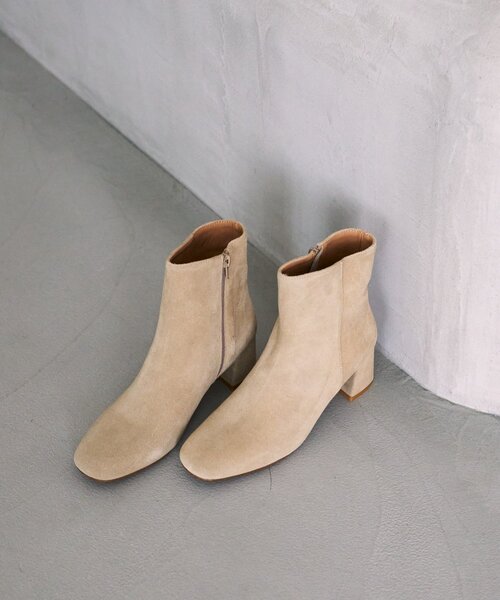 La boutique BonBon（ラブティックボンボン）の「【レメ】スエードショートブーツ（ブーツ・レディース・ベージュ・36/37/38/39）」の21枚目の写真