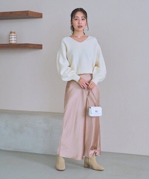 La boutique BonBon（ラブティックボンボン）の「【レメ】スエードショートブーツ（ブーツ・レディース・ベージュ・36/37/38/39）」の4枚目の写真