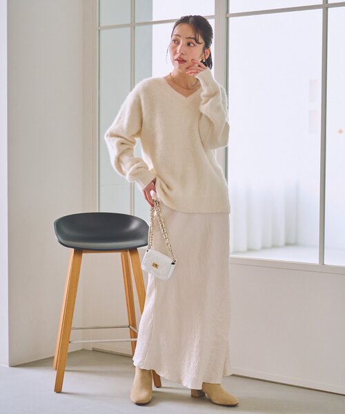 La boutique BonBon（ラブティックボンボン）の「【レメ】スエードショートブーツ（ブーツ・レディース・ベージュ・36/37/38/39）」の6枚目の写真