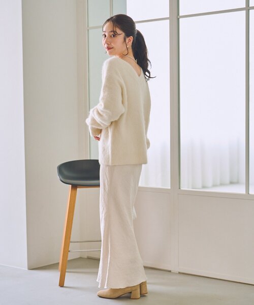 La boutique BonBon（ラブティックボンボン）の「【レメ】スエードショートブーツ（ブーツ・レディース・ベージュ・36/37/38/39）」の8枚目の写真