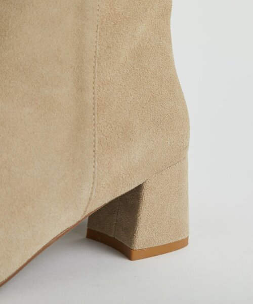 La boutique BonBon（ラブティックボンボン）の「【レメ】スエードショートブーツ（ブーツ・レディース・ベージュ・36/37/38/39）」の18枚目の写真