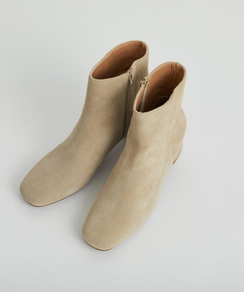 La boutique BonBon（ラブティックボンボン）の「【レメ】スエードショートブーツ（ブーツ・レディース・ベージュ・36/37/38/39）」の19枚目の写真