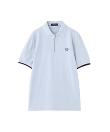 FRED PERRY（フレッドペリー）の「FRED PERRY CREPE PIQUE ZIP NECK SHIRT M9886（ポロシャツ）」
