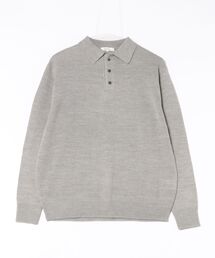 メンズのポロシャツ（グレー/灰色系・長袖）ファッション通販 - ZOZOTOWN