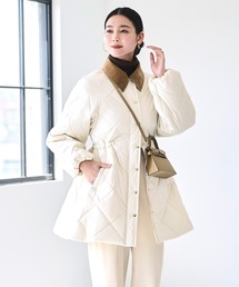 その他アウター（ホワイト/白色系・キルティング）ファッション