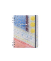 Rollbahn(ロルバーン)のロルバーンフレキシブルカバー360°rokka glass L(手帳/メモ帳)