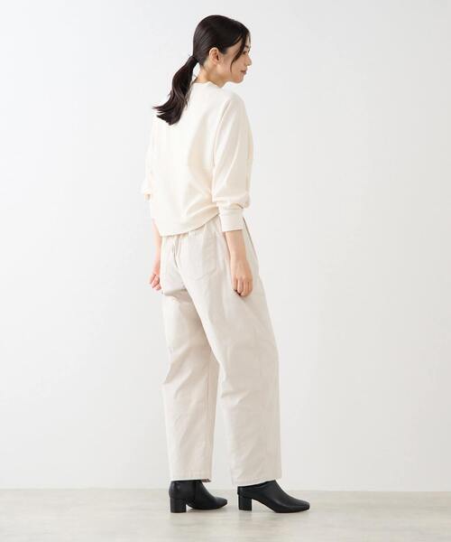 MELROSE claire（メルローズ クレール）の「【ミニケーブルドルマンスリーブカットプル】（Tシャツ/カットソー・レディース・アイボリー/レッド/ダークブラウン・FREE）」の16枚目の写真