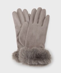 【新品】ANEW ファー付き手袋 ファー付き」に該当するレディースの手袋ファッション通販