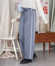 CIAOPANIC | 【neutral by ciaopanic】ピンストライプレースイージースラックス(その他パンツ)