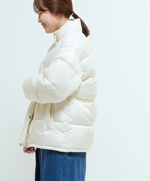 CONVERSE TOKYO(コンバーストウキョウ)の「MIDDLE WEIGHT PADDED JACKET(ダウンジャケット/コート・レディース・ミント/ブラック/オフホワイト・FREE)」の19枚目の写真