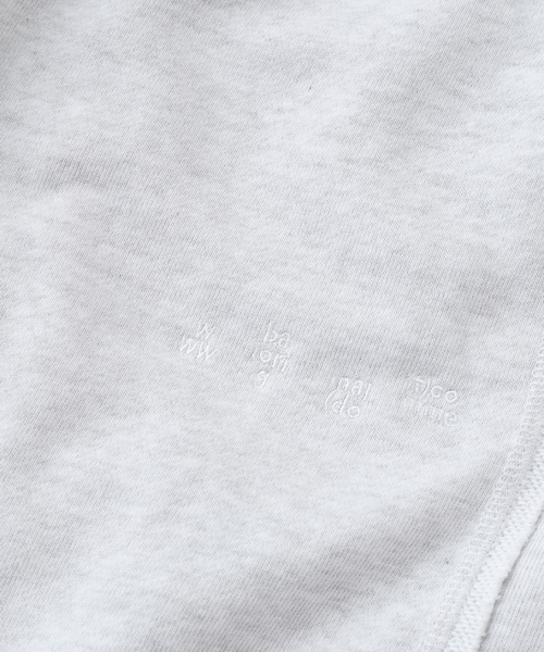 BAL（バル）の「BAL/BIKE ATHLETIC HEAVY COTTON SWEAT PAN（スウェットパンツ・メンズ・チャコールグレー/グレー・1/2）」の7枚目の写真