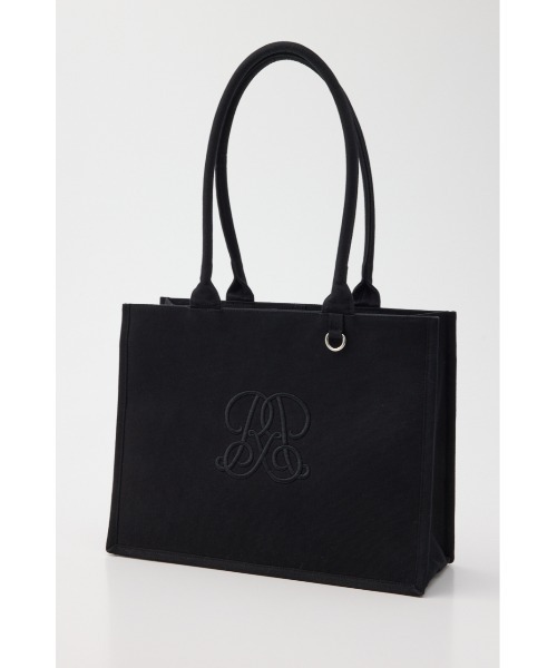 rienda（リエンダ）の「WRRロゴトートバッグ（トートバッグ・レディース・ブラック・FREE）」の7枚目の写真