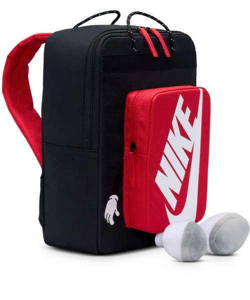 ナイキ　KD バスケットボールリュック　赤黒 NIKE/ナイキ キッズ デイパック Y NK BOXY BKPK HM9973-010（バック