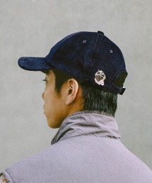 amiparis コーデュロイキャップ ユニセックス 巾着付き　ネイビー amiparis コーデュロイキャップ ユニセックス 巾着付き ネイビー